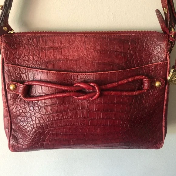 Brahmin Red Leather bag